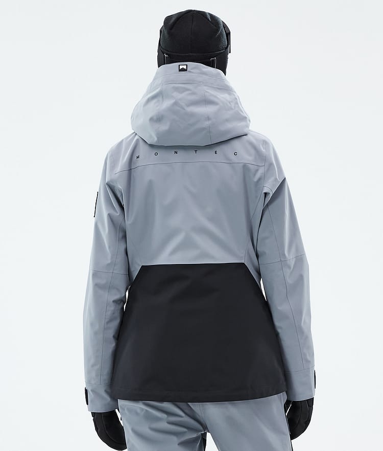 Montec Moss W Lumilautailutakki Naiset Soft Blue/Black, Kuva 7 / 10