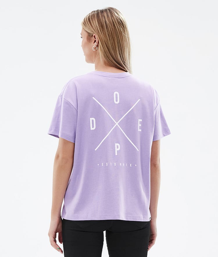Dope Standard W 2022 T-paita Naiset 2X-Up Faded Violet, Kuva 1 / 5