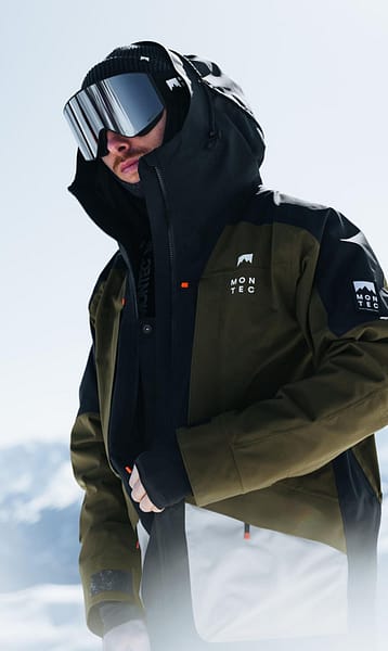 Takki värityksellä, joka on saanut inspiraationsa Montec Miehet:sta