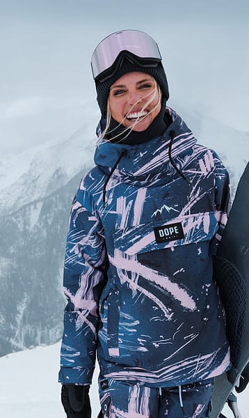 Takki värityksellä, joka on saanut inspiraationsa Dope Naiset:sta