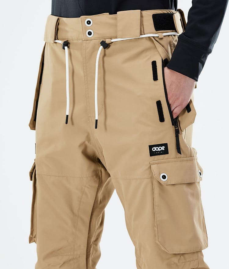 Dope Iconic W 2021 Lasketteluhousut Naiset Khaki, Kuva 4 / 6