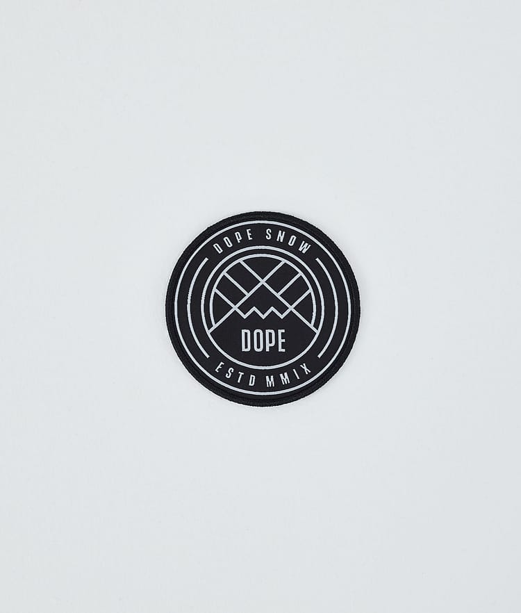 Dope Round Patch Dope Varaosa Black/White Logo, Kuva 1 / 1