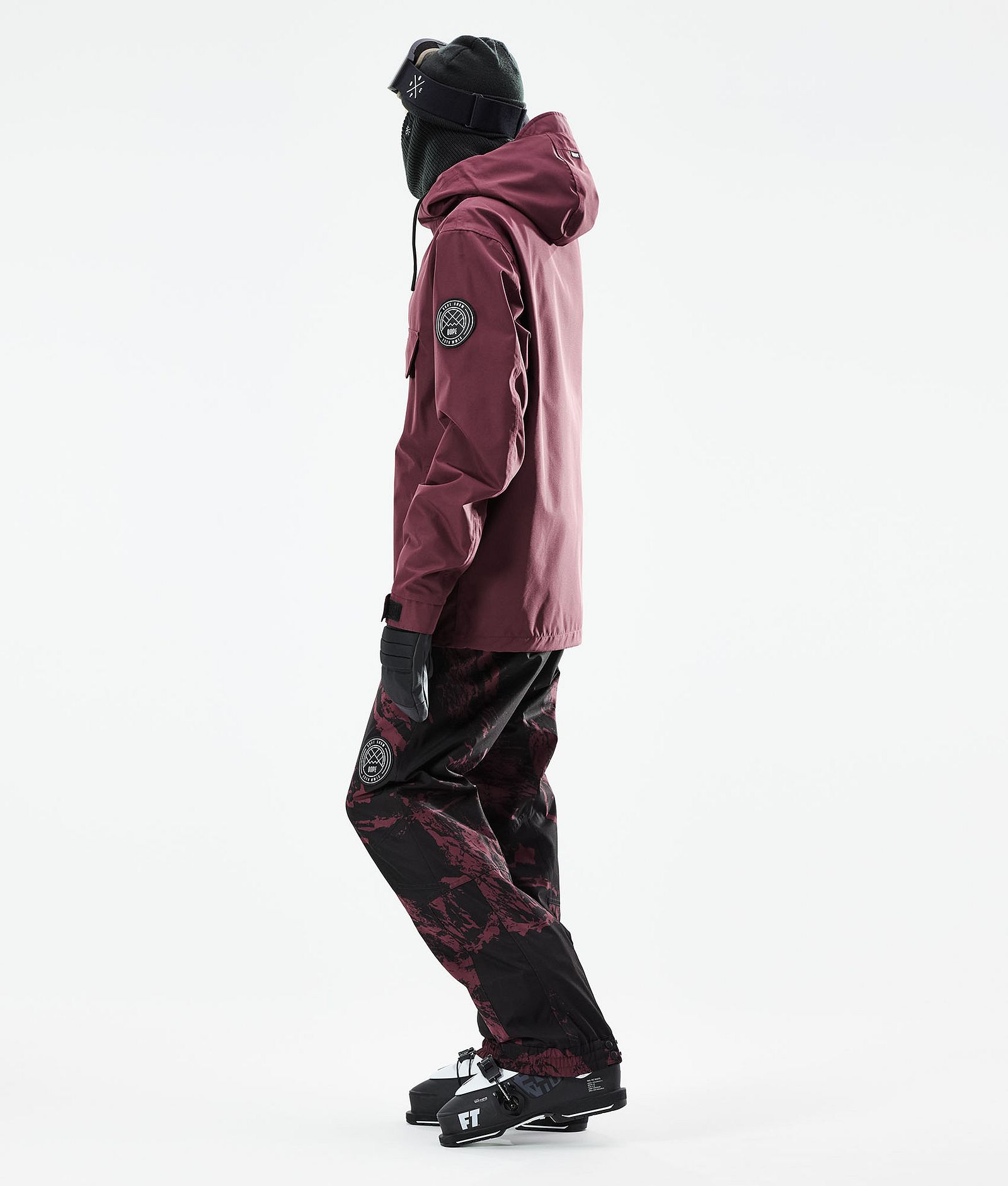 Dope Blizzard 2021 Laskettelutakki Miehet Burgundy, Kuva 4 / 9