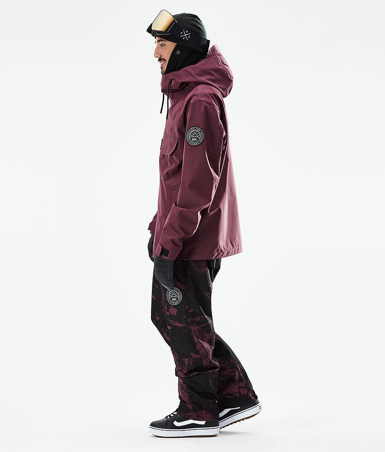 Dope Blizzard 2021 Lumilautailutakki Miehet Burgundy, Kuva 4 / 9