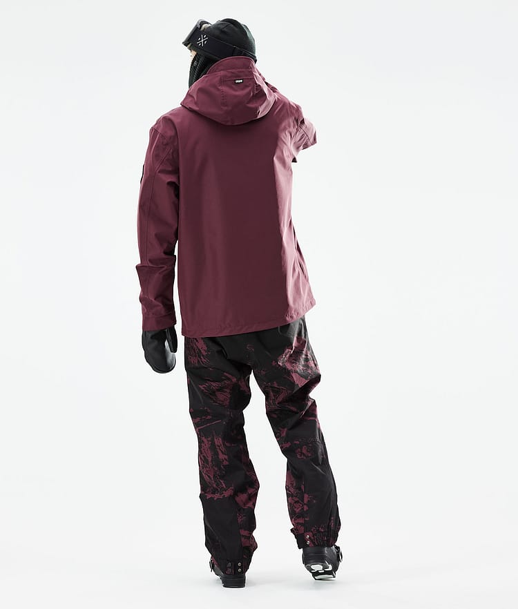 Dope Blizzard 2021 Laskettelutakki Miehet Burgundy, Kuva 5 / 9