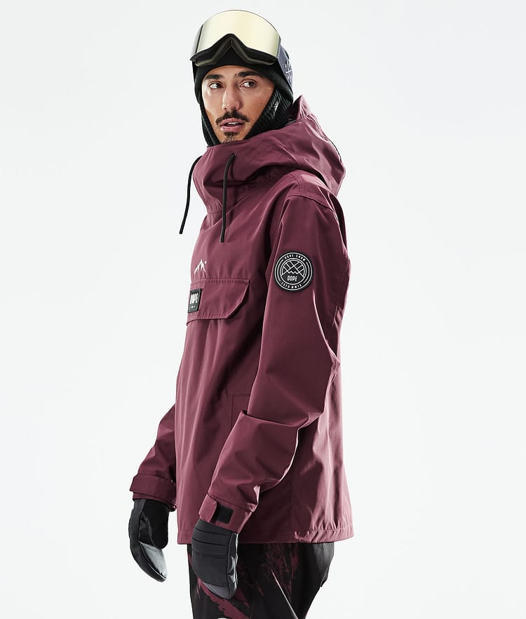 Dope Blizzard 2021 Lumilautailutakki Miehet Burgundy, Kuva 6 / 9