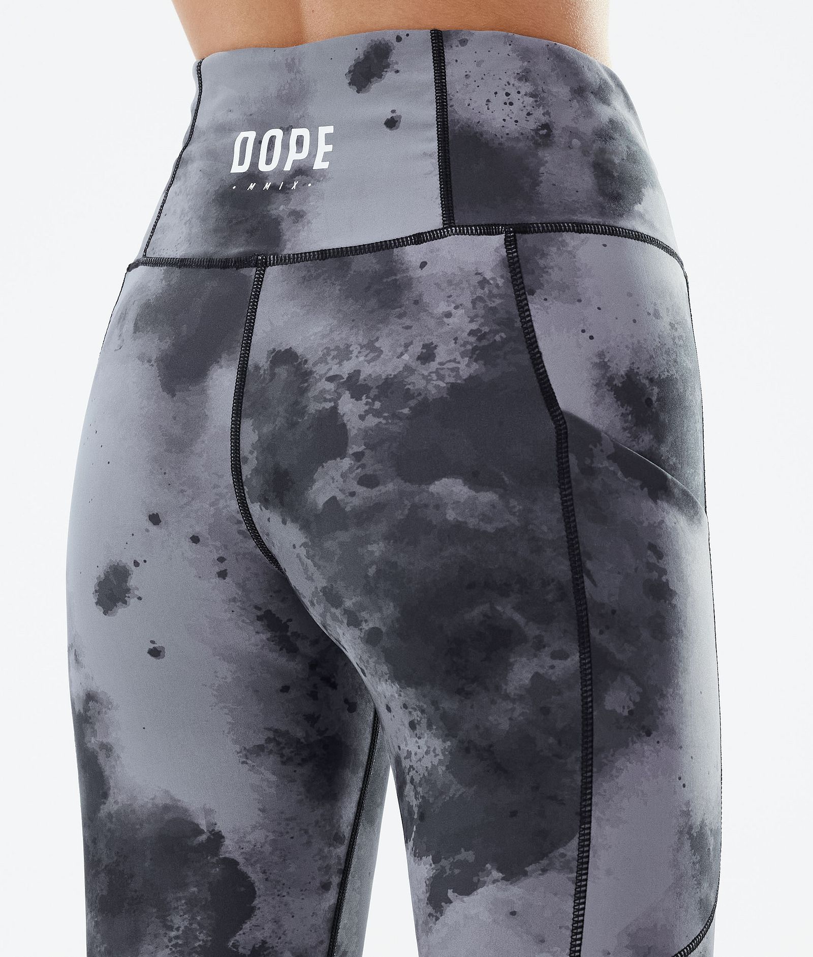 Dope Lofty Tech Leggingsit Naiset Black Batik, Kuva 7 / 8