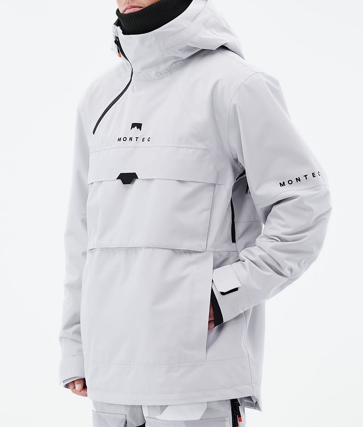 Montec Dune 2021 Laskettelutakki Miehet Light Grey, Kuva 9 / 10