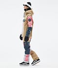 Dope Blizzard LE W Lumilautailutakki Naiset Limited Edition Patchwork Khaki, Kuva 5 / 10