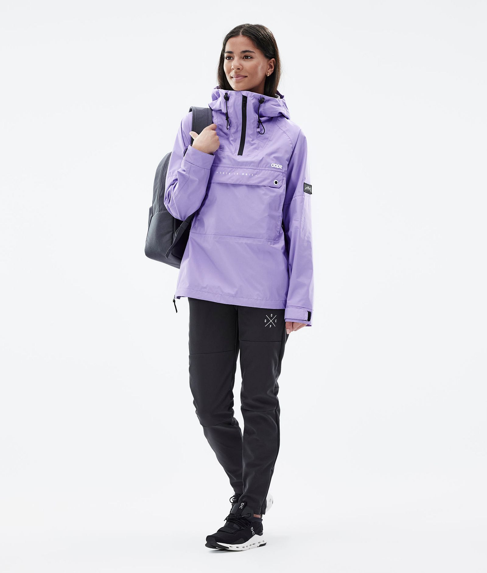 Dope Hiker Light W Ulkoilutakki Naiset Faded Violet Renewed, Kuva 3 / 9