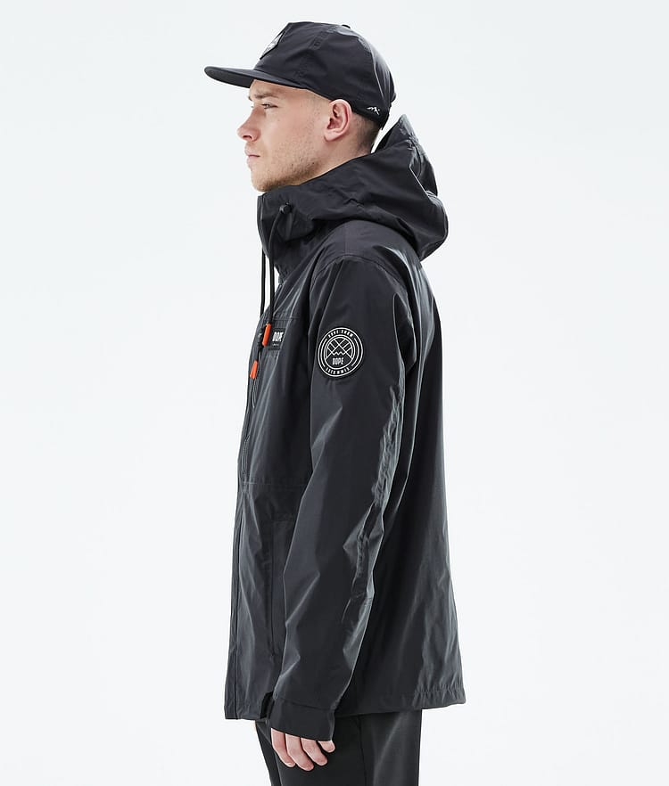 Dope Blizzard Light Full Zip Ulkoilutakki Miehet Black, Kuva 5 / 9