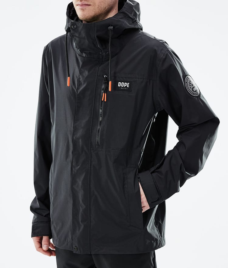 Dope Blizzard Light Full Zip Ulkoilutakki Miehet Black, Kuva 7 / 9