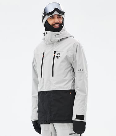 Montec Fawk Lumilautailutakki Miehet Light Grey/Black