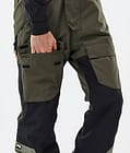 Montec Fawk Lumilautailuhousut Miehet Olive Green/Black/Greenish, Kuva 7 / 7