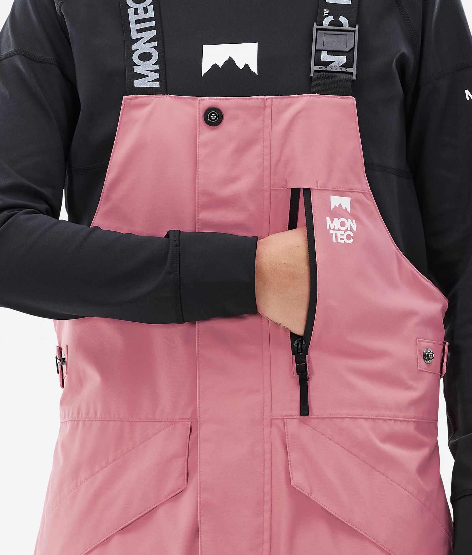 Montec Fawk W Lumilautailuhousut Naiset Pink/Black, Kuva 5 / 7