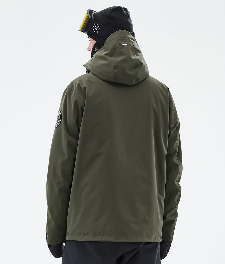 Dope Blizzard Laskettelutakki Miehet Olive Green, Kuva 6 / 8