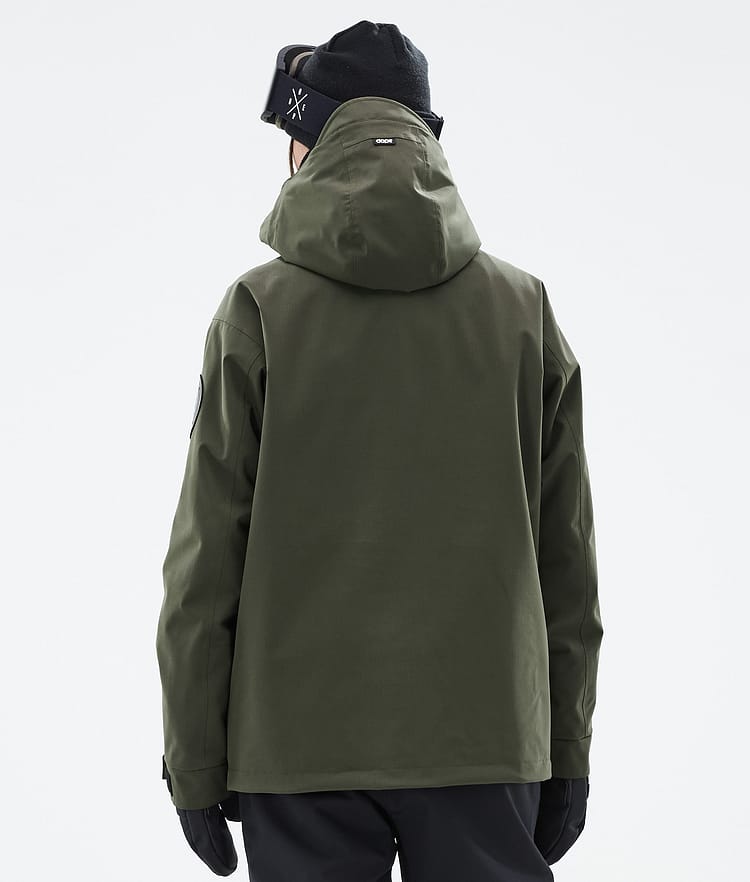 Dope Blizzard W Laskettelutakki Naiset Olive Green, Kuva 6 / 8