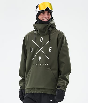 Dope Yeti Laskettelutakki Miehet 2X-Up Olive Green