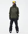 Dope Yeti Laskettelutakki Miehet 2X-Up Olive Green, Kuva 2 / 7