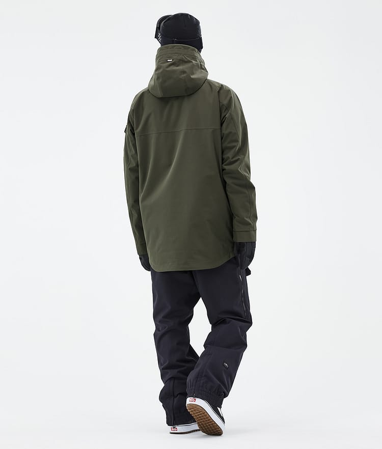 Dope Akin Lumilautailutakki Miehet Olive Green, Kuva 4 / 9