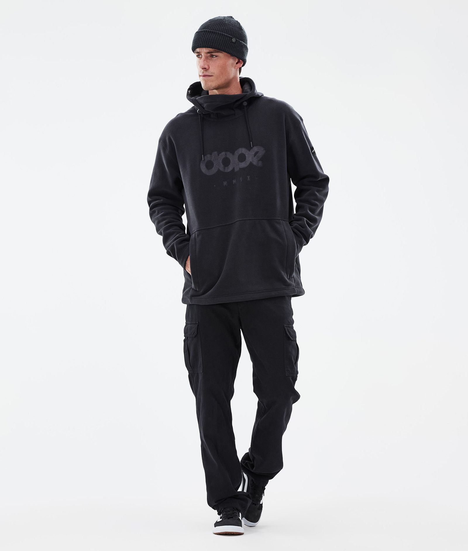 Dope Cozy II Fleecehuppari Miehet Black, Kuva 3 / 7