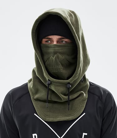 Dope Cozy Hood II Tuubihuivi Olive Green