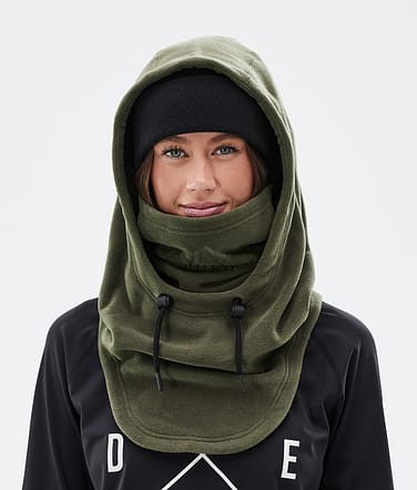 Dope Cozy Hood II Tuubihuivi Olive Green