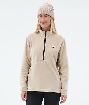 Montec Echo W Fleecepaita Naiset Sand