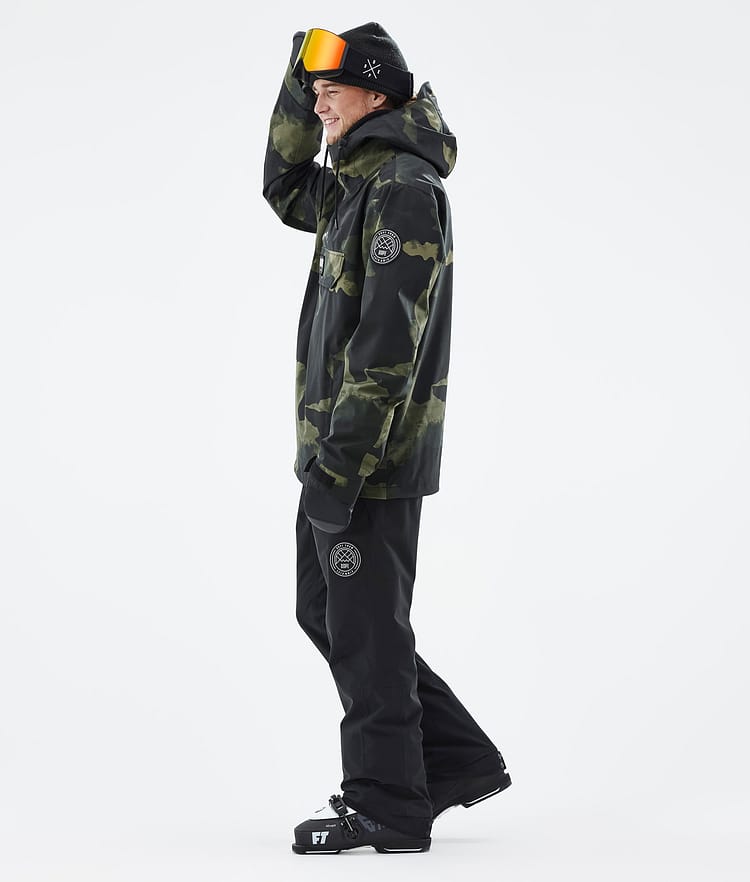 Dope Blizzard 2022 Laskettelutakki Miehet Green Camo, Kuva 4 / 9