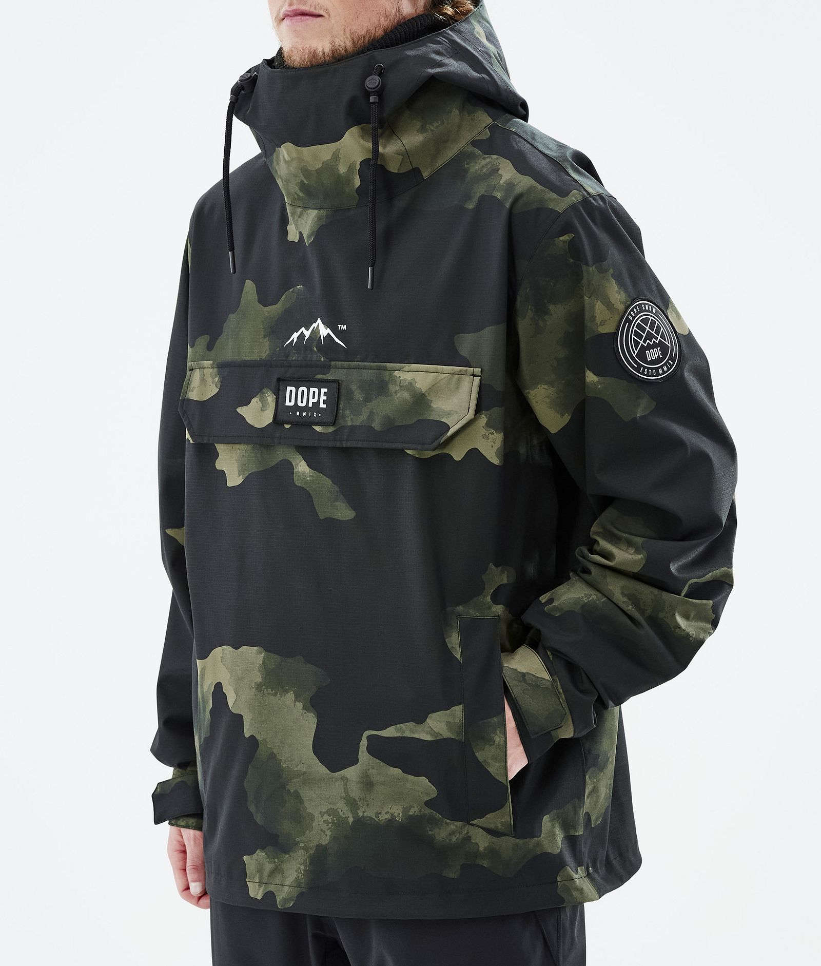 Dope Blizzard 2022 Laskettelutakki Miehet Green Camo, Kuva 8 / 9