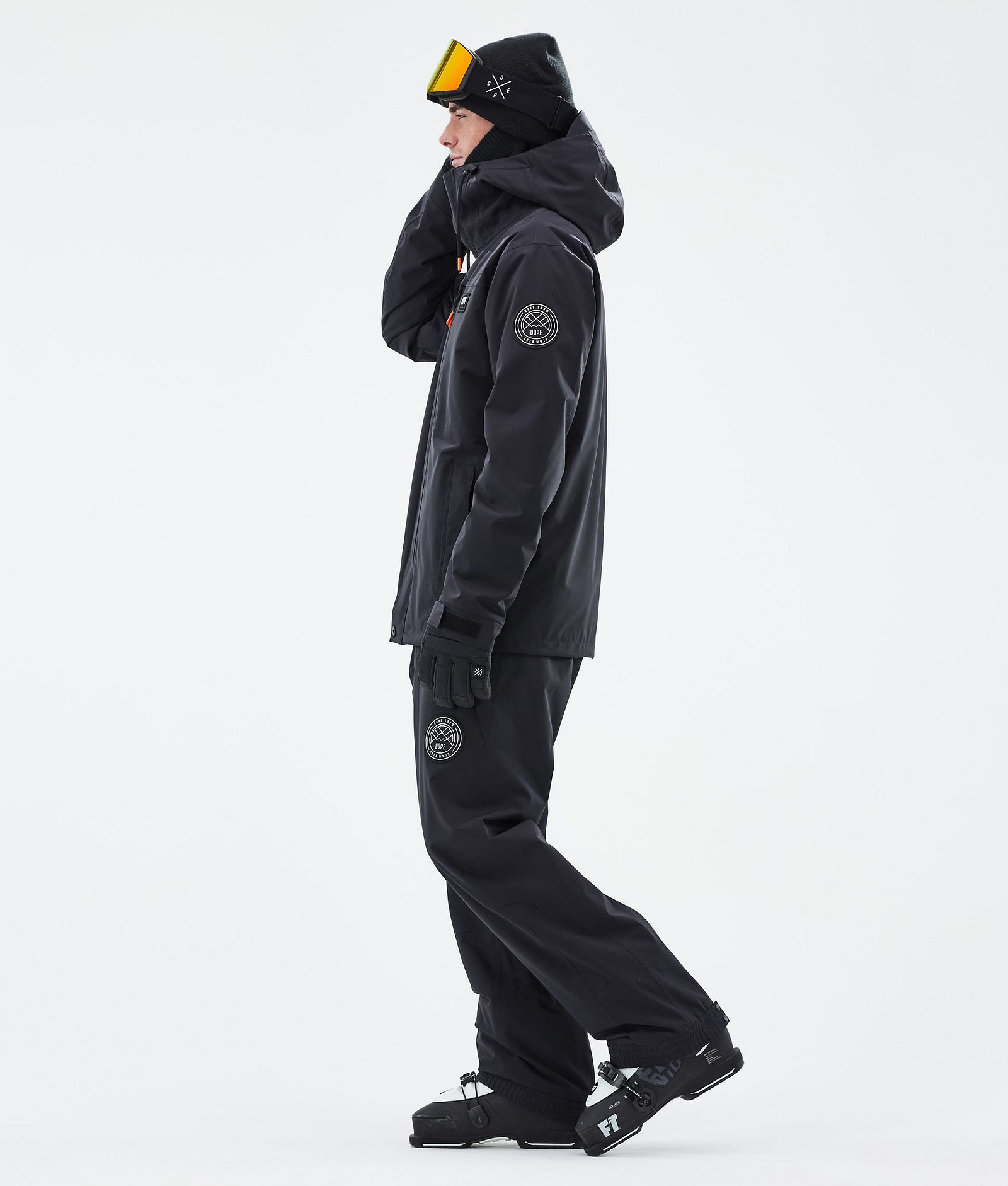 Dope Blizzard Full Zip Laskettelutakki Miehet Black, Kuva 3 / 9