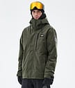 Dope Blizzard Full Zip Lumilautailutakki Miehet Olive Green