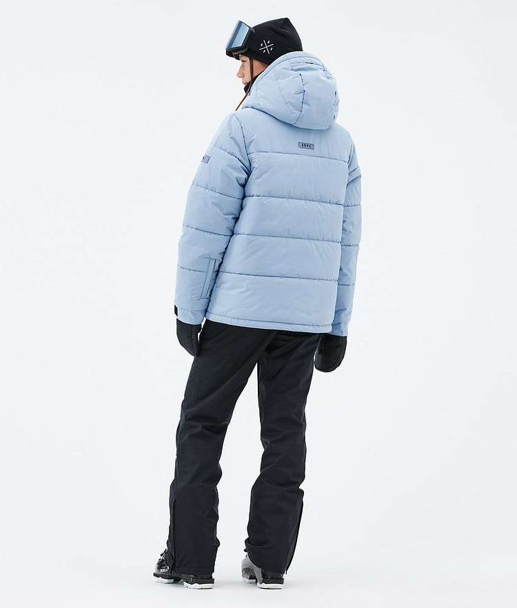 Dope Puffer W Laskettelutakki Naiset Light Blue, Kuva 4 / 8