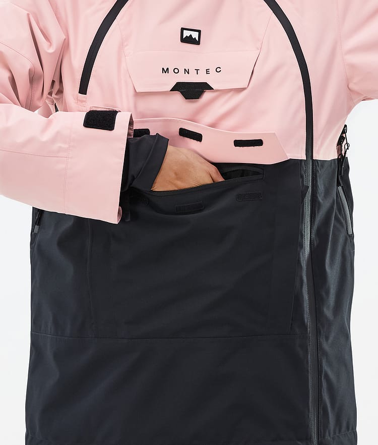 Montec Doom W Lumilautailutakki Naiset Soft Pink/Black, Kuva 9 / 11