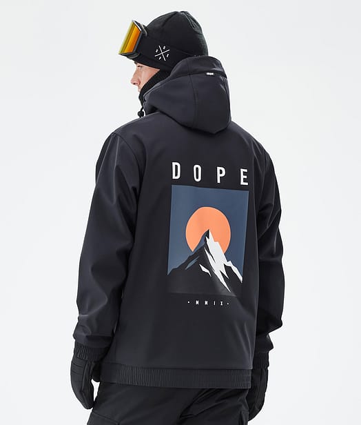 Dope Yeti Laskettelutakki Miehet Black