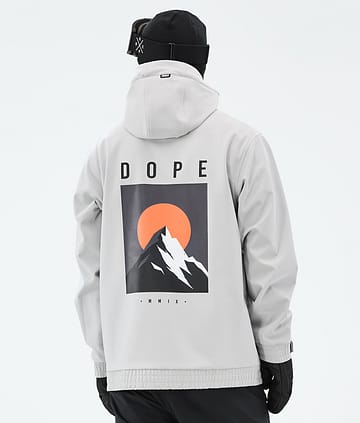 Dope Yeti Lumilautailutakki Aphex Light Grey