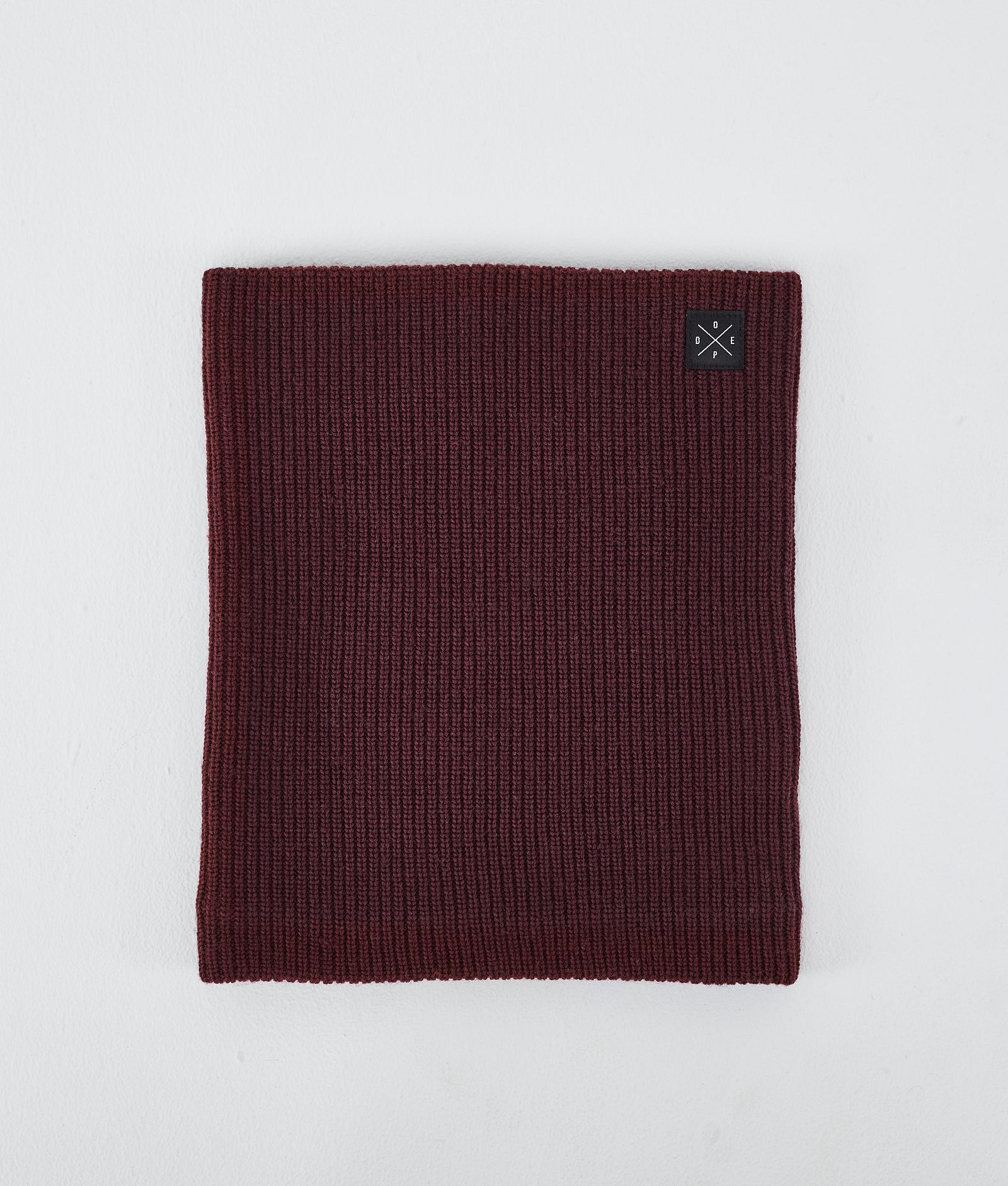 Dope 2X-Up Knitted Tuubihuivi Burgundy, Kuva 1 / 3