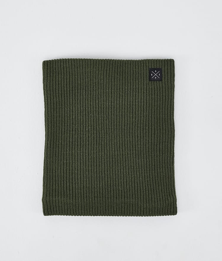 Dope 2X-Up Knitted Tuubihuivi Olive Green, Kuva 1 / 3