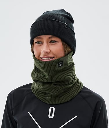 Dope 2X-Up Knitted Tuubihuivi Olive Green