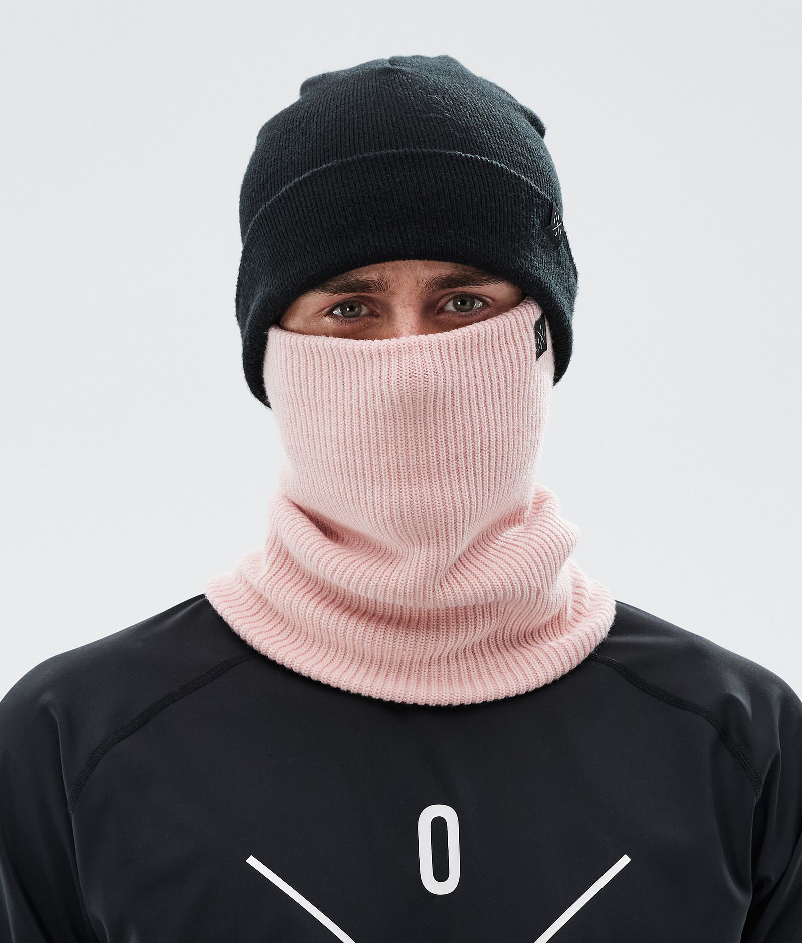 Dope 2X-Up Knitted Tuubihuivi Soft Pink, Kuva 2 / 3