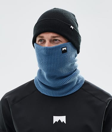 Montec Classic Knitted Tuubihuivi Blue Steel