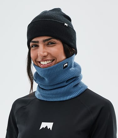 Montec Classic Knitted Tuubihuivi Blue Steel