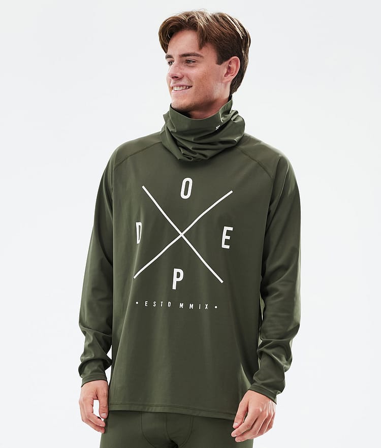 Dope Snuggle Kerrastopaita Miehet 2X-Up Olive Green, Kuva 1 / 7