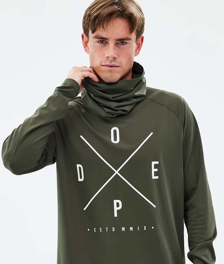 Dope Snuggle Kerrastopaita Miehet 2X-Up Olive Green, Kuva 2 / 7