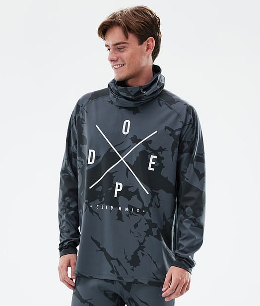 Dope Snuggle Kerrastopaita Miehet Metal Blue Camo