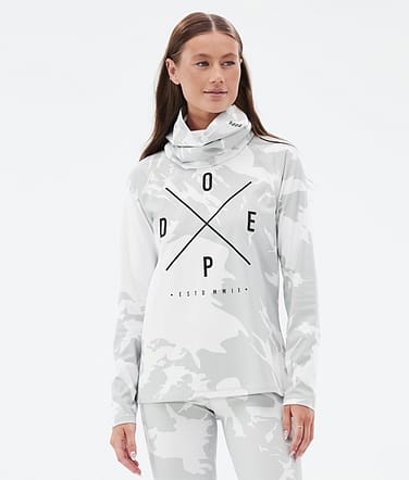 Dope Snuggle W Kerrastopaita Naiset 2X-Up Grey Camo