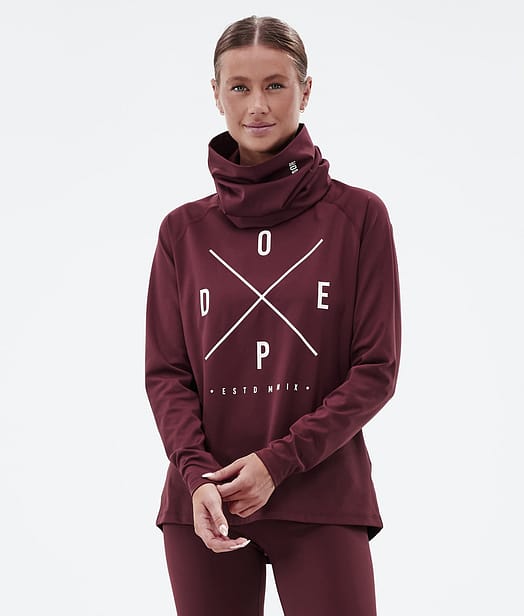 Dope Snuggle W Kerrastopaita Naiset 2X-Up Burgundy