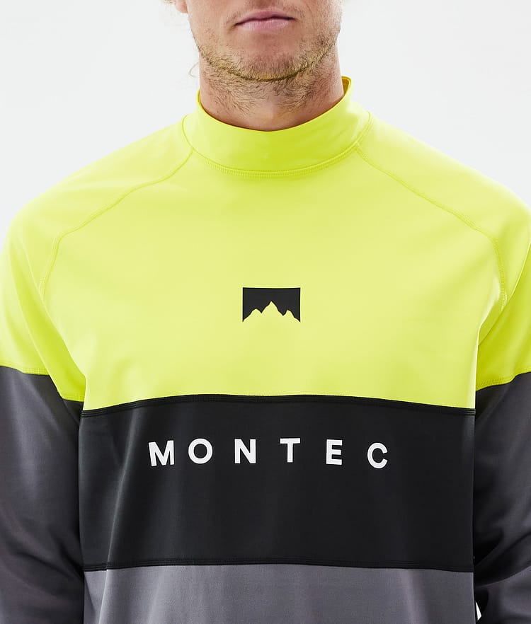 Montec Alpha Kerrastopaita Miehet Bright Yellow/Black/Light Pearl, Kuva 6 / 6