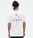 Dope Standard T-paita Miehet Ice White