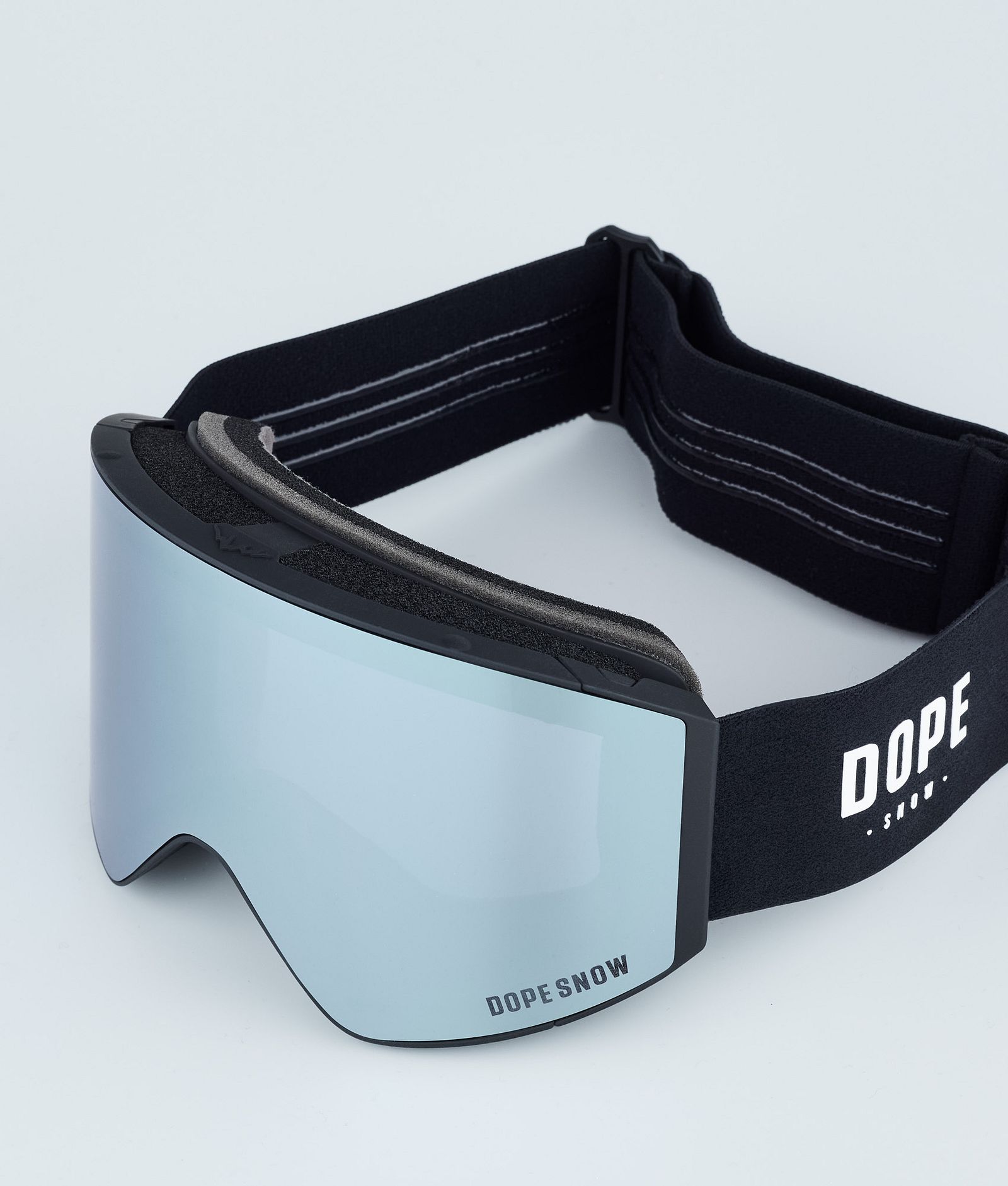 Dope Sight 2023 Laskettelulasit Dope Snow Black W/Black Blue Mirror, Kuva 5 / 5